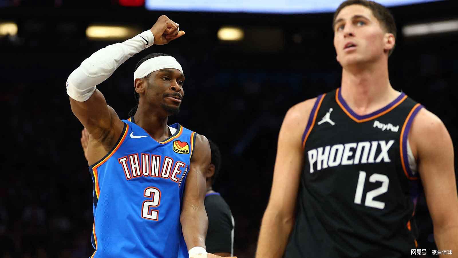 NBA戰報：雷霆橫掃太陽，魔術黑八近在咫尺，掘金追回一城