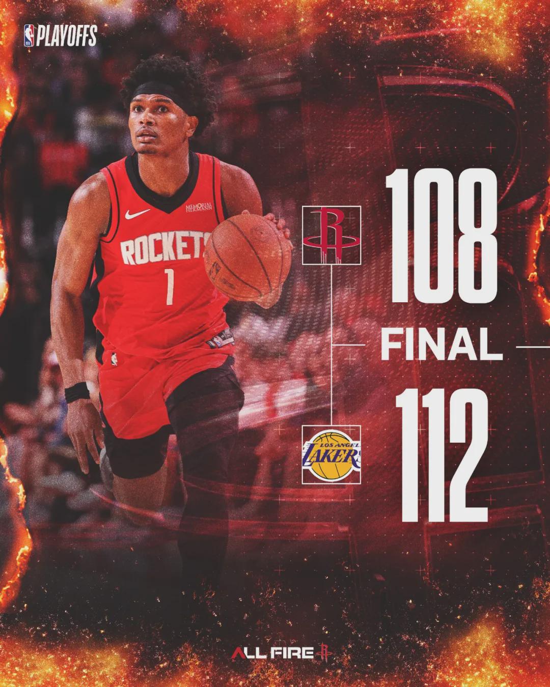 火箭扎心了！1713勝2負！載入NBA季后賽史冊