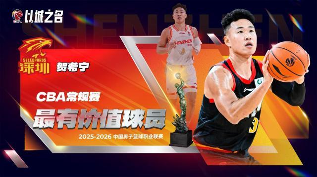 CBA常規賽獎項出爐：賀希寧MVP 新秀龐崢麟進一陣